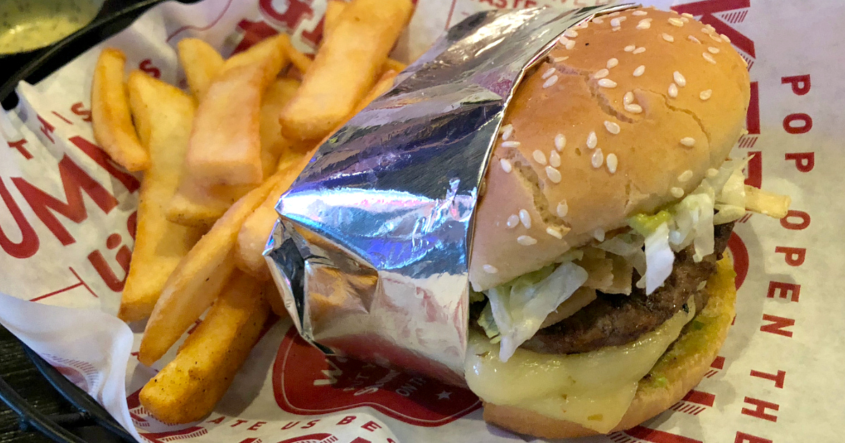 National Cheeseburger Day Deals 2018 - picture of a Red Robin burger deal