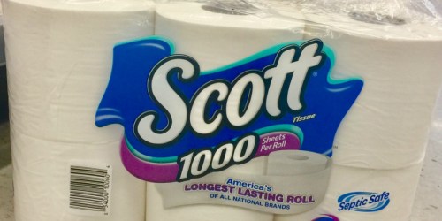 Scott 1000 Toilet Paper 81-Rolls Only $46.97 Shipped | Just 58¢ Per HUGE Roll