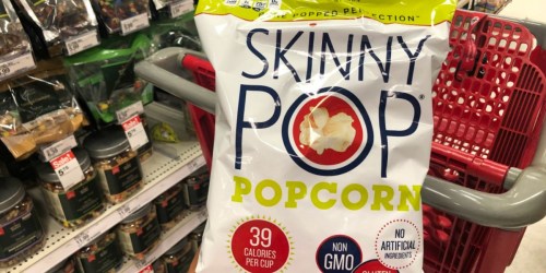 New $1/1 SkinnyPop Popcorn Coupon = Only 39¢ at Target