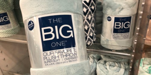 Kohl’s The Big One Supersoft Plush Throw as Low as $6.66 Each Shipped (Regularly $40) & More