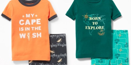 Old Navy Toddler Boy’s Pajama Sets Only $4.78