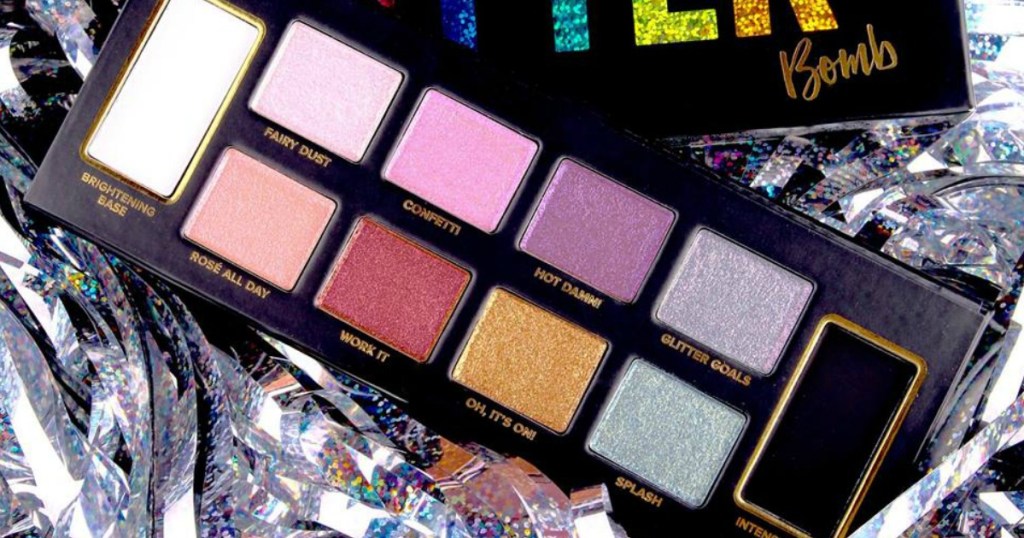 too faced glitter bomb palette