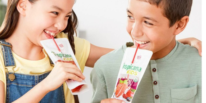 Amazon: Tropicana Kids Organic Juice Drink Pouches 32-Count Pack Only $7.47 Shipped