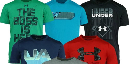 Under Armour Boys 3-Pack T-Shirts Only $25 Shipped – Just $8.33 Each