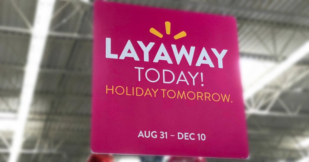 Walmart layaway