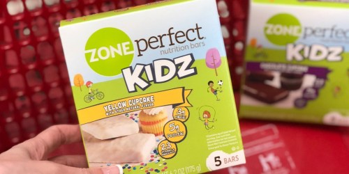 New ZonePerfect Coupons = Kidz Nutrition Bars 5-Count Box Only $1.24 at Target