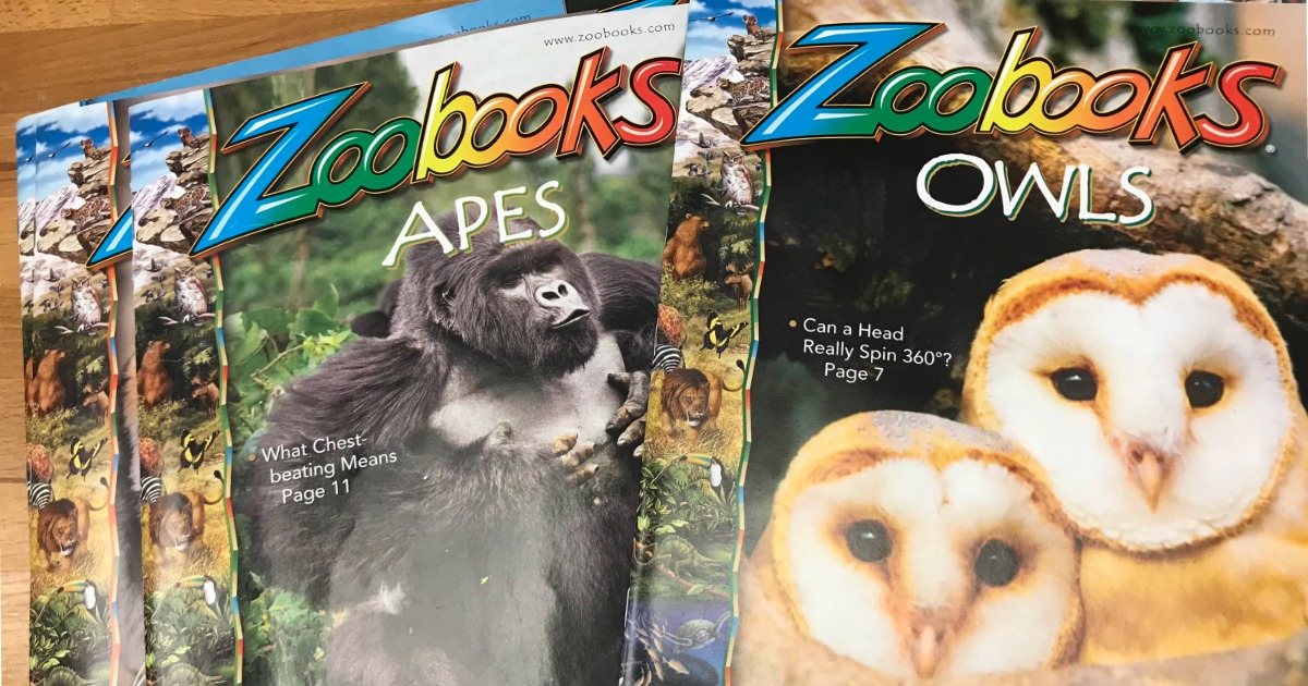 Up to 75% off Zoobooks & Zoobies Magazine Subscriptions
