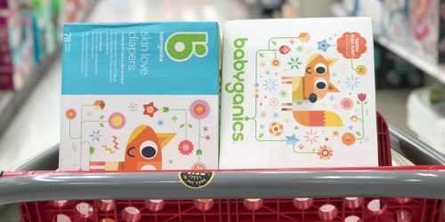 $5/1 Babyganics Diaper Coupon = Club Packs Only $14.99 After Target Gift Card