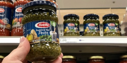 New $1/1 Barilla Sauce Coupon = as Low as 89¢ After Cash Back at Target