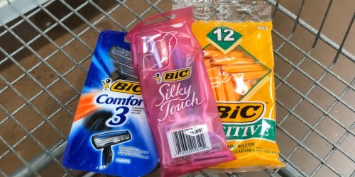 High Value $2/1 BIC Razors Coupon = 12-Pack Only 82¢ at Walmart & More