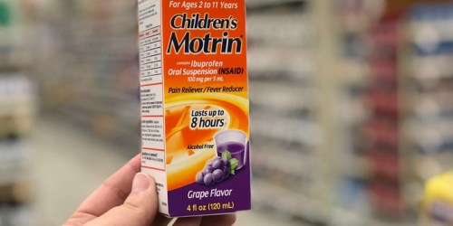 High Value $1.50/1 Children’s Tylenol or Motrin Product Coupon