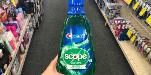 FREE Crest Scope Mouthwash After CVS Rewards – Just Use Your Phone