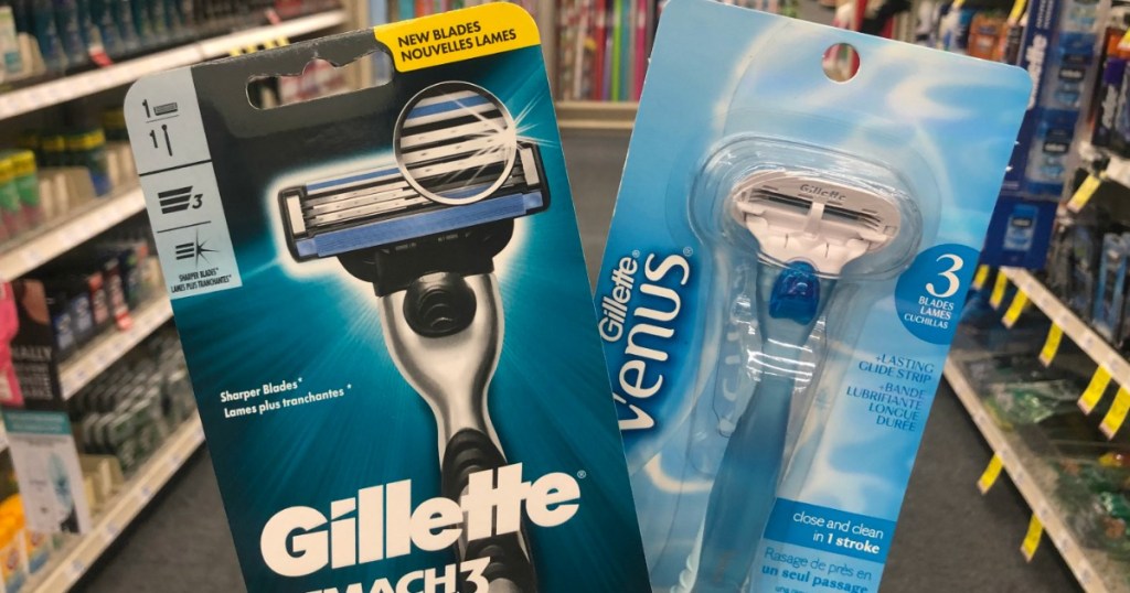 razors in aisle 