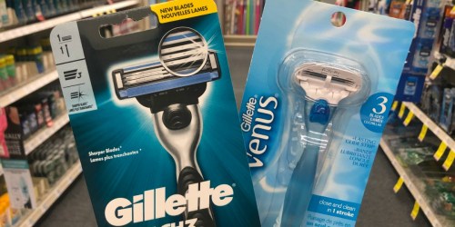 Venus AND Gillette Razors Only $4.98 After CVS Rewards (Just $2.49 Each)