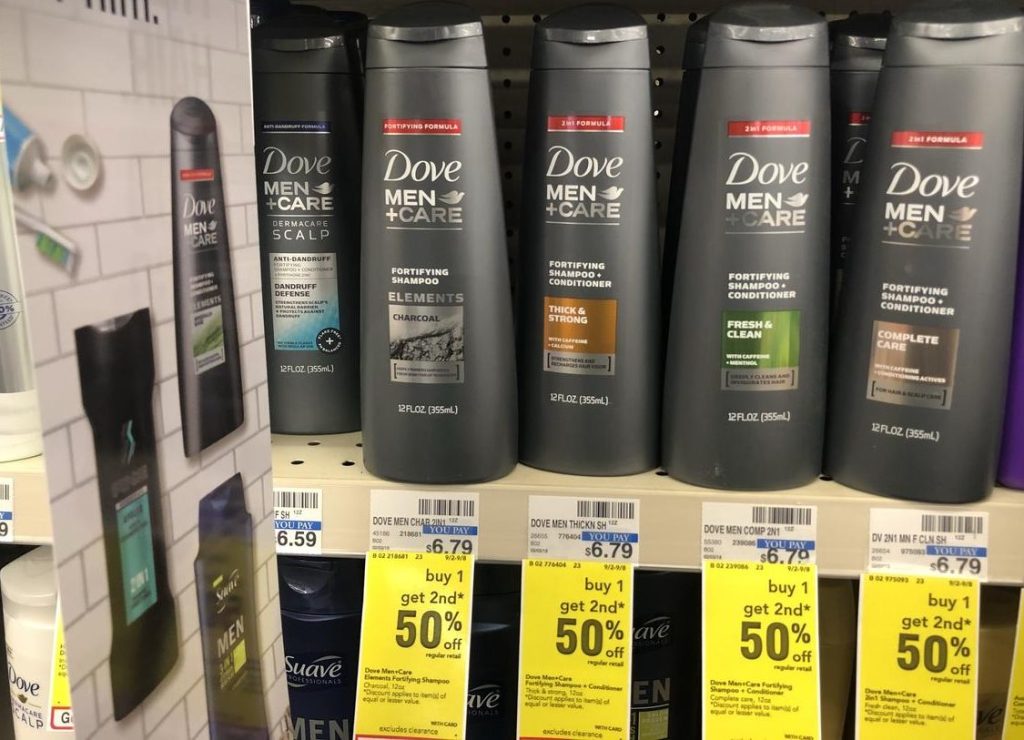 Dove Men+Care at CVS