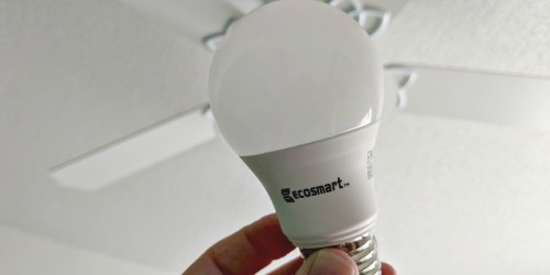 Up to 70% Off EcoSmart Light Bulbs at Home Depot