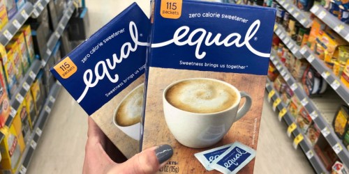 High Value $1.50/1 Equal Sweetener Coupon = TWO Boxes as Low as 49¢ at Walgreens