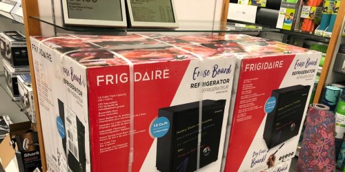 Frigidaire Dry Erase Mini Fridge Only $76.49 + Get $15 Kohl’s Cash (Great for Dorm Rooms)