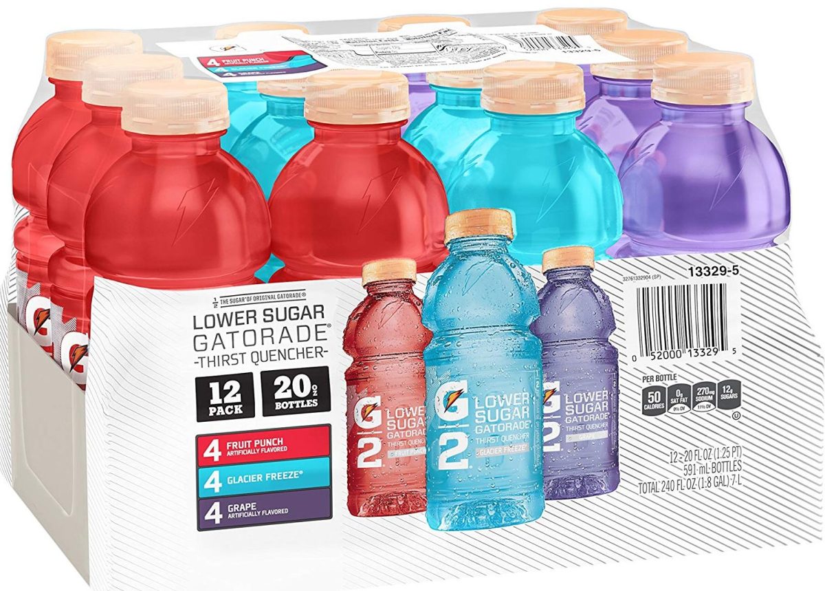 Gatorade Lower Sugar on Amazon