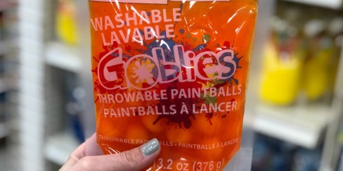 Goblies Throwable & Washable Paintball Packs Only $2.52 at Michaels.online