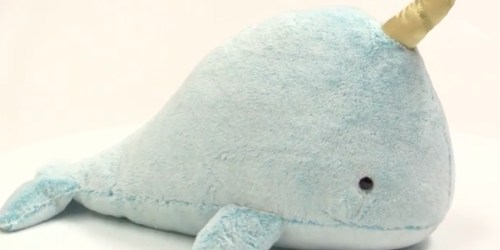 GUND 12″ Nori Narwhal Stuffed Plush Animal Only $9.94