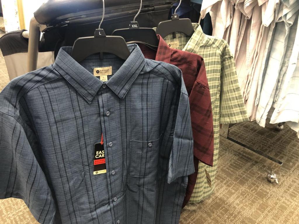 Haggar button down shirts at Kohl's