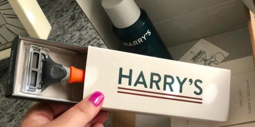 Harry’s Trial Set ONLY $3 Shipped – Includes Razor, Shave Gel & More (Send to the Troops)