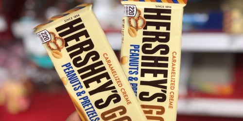 Hershey’s Gold Peanuts & Pretzels Bar Only 25¢ Each at CVS & Walgreens + More