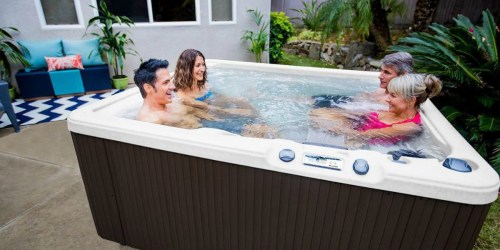 Up to 50% Off Hot Tubs & Accessories + Free Shipping at Home Depot