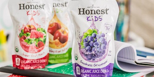 Amazon: Honest Kids Organic Juice 32-Count Drink Pouches Just $9 Shipped (Only 28¢ Each)