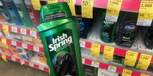 Softsoap & Irish Spring Body Wash Only 49¢ Each After Walgreens Points