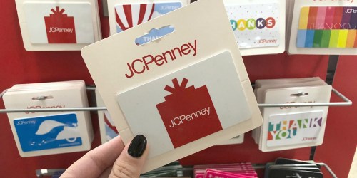 Spend $100 on JCPenney Gift Cards = $25 Off $25 Purchase Coupon