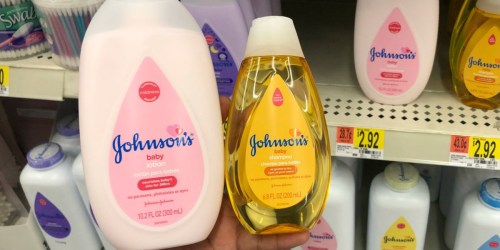 $1/1 Johnson’s Baby Product Coupon = Shampoo & Lotion Only $1.92 Each at Walmart