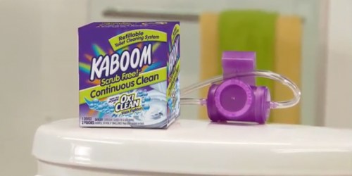 Amazon: Kaboom Scrub Free! Toilet Cleaning System Only $5.68 Shipped (Regularly $12+)