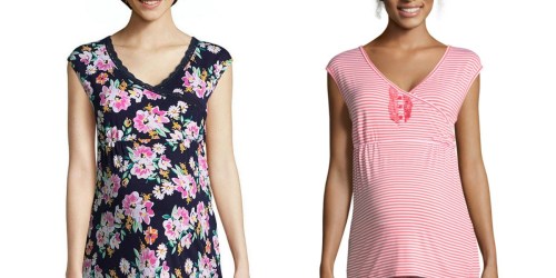 JCPenney.online: Lamaze Maternity Pajama Set Just $9.34 (Regularly $47) + More