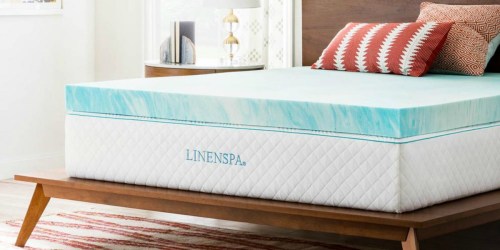 40% Off Linenspa Memory Foam Toppers + Free Delivery at Home Depot (Awesome Reviews)