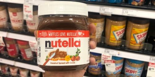 Nutella Hazelnut Spread Only $1.44 After Cash Back at Target