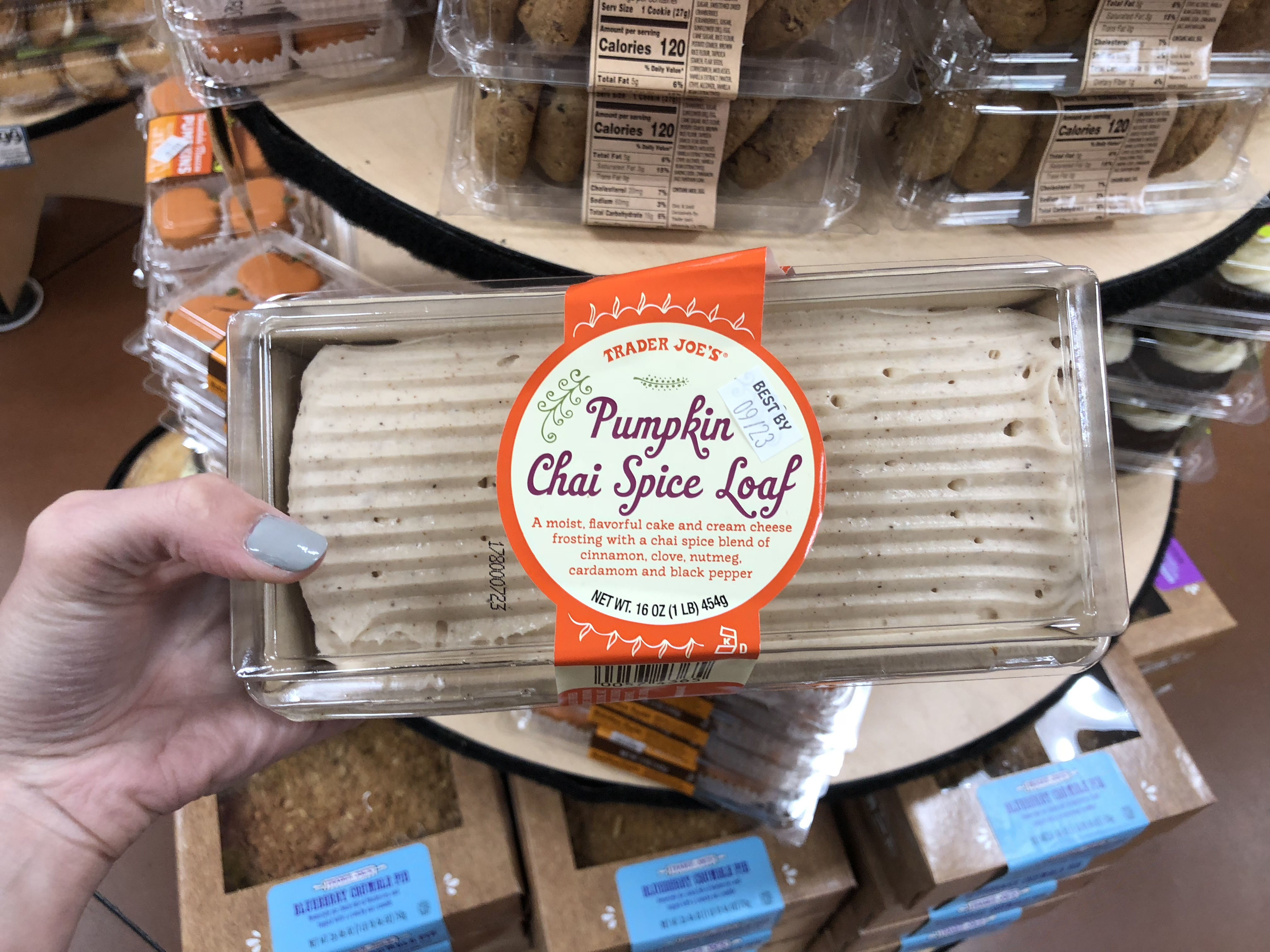 Deals on Trader Joe's Pumpkin items – Pumpkin Spice Loaf at Trader Joe's