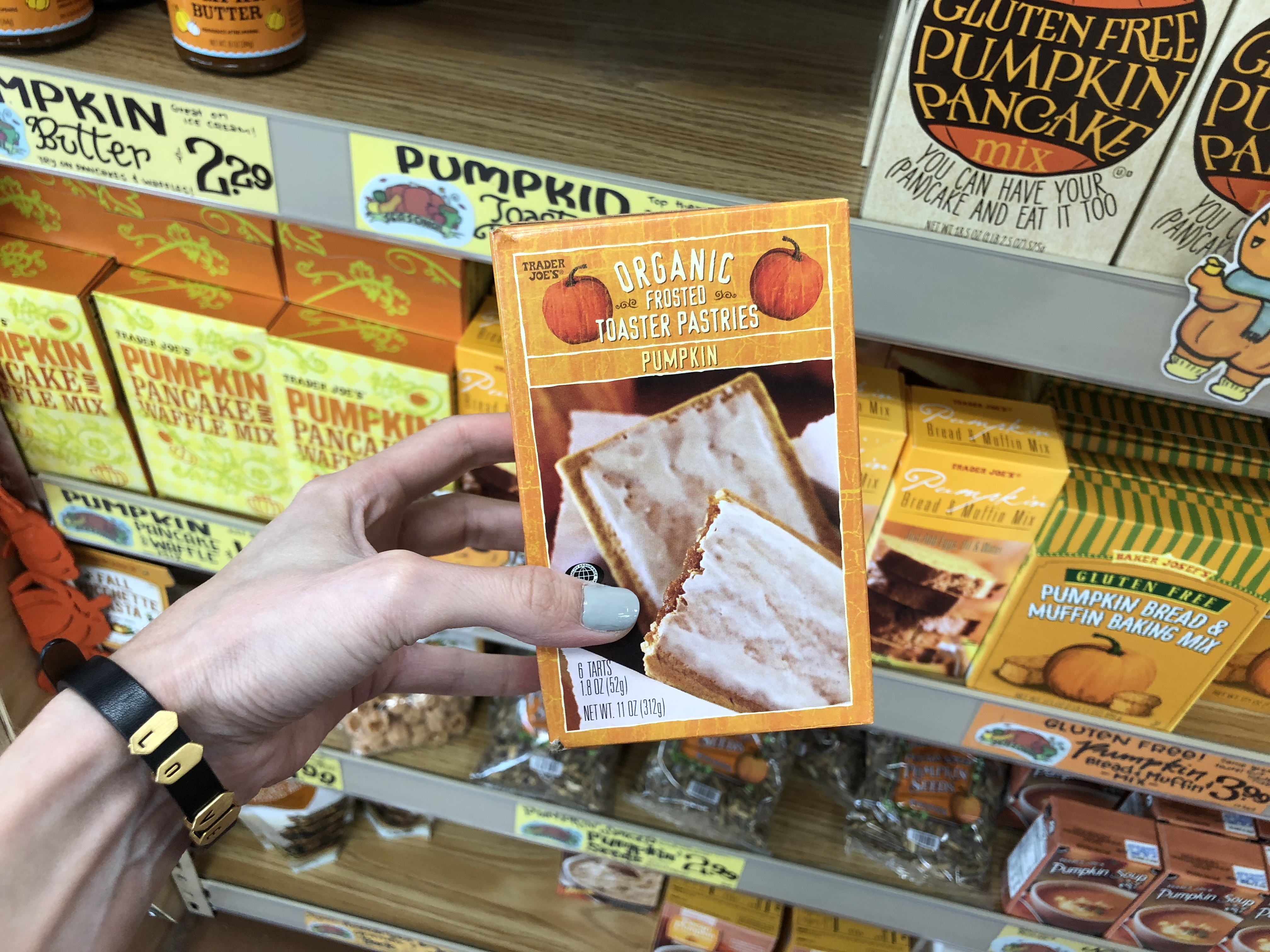 Deals on Trader Joe's Pumpkin items – Pumpkin Spice Pastries at Trader Joe's