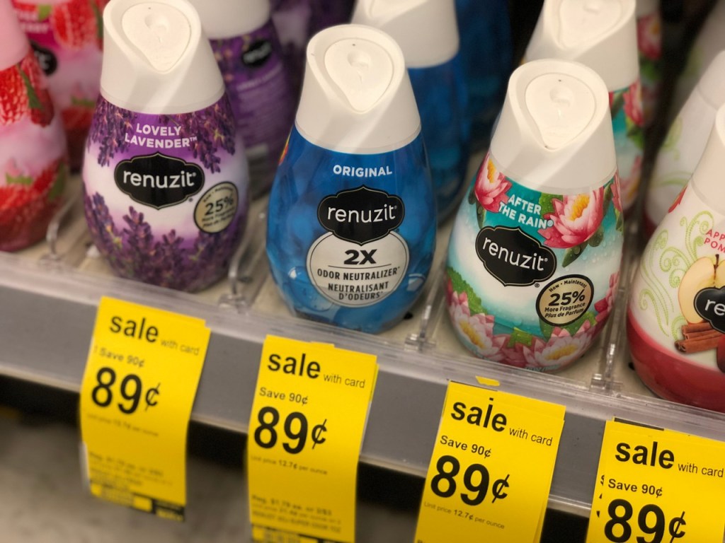 renuzit air fresheners at Walgreens