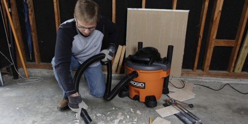 RIDGID 12-Gallon Wet/Dry Vac Only $49.97 Shipped on Home Depot (Regularly $80)