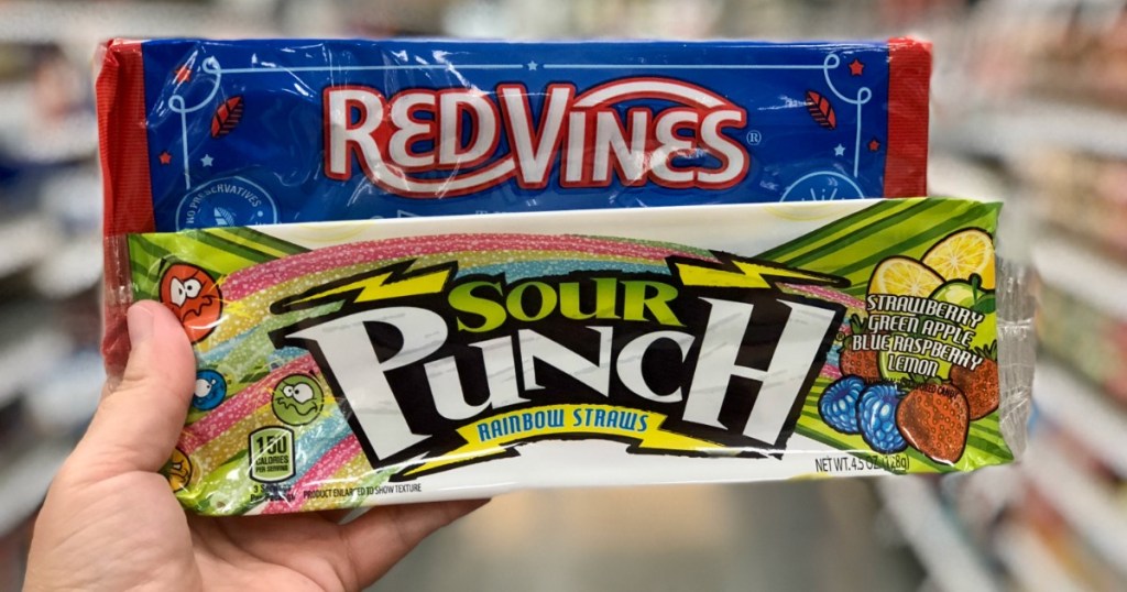 walgreens sour punch and red vines theater pack candy