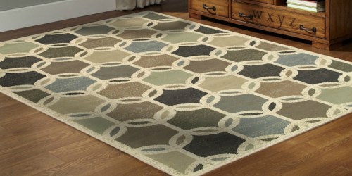 Up to 80% Off Area Rugs at Kohl’s