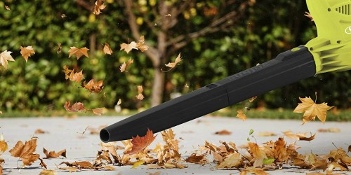 Sun Joe Electric Handheld Leaf Blower Just $11.99 (Regularly $23)