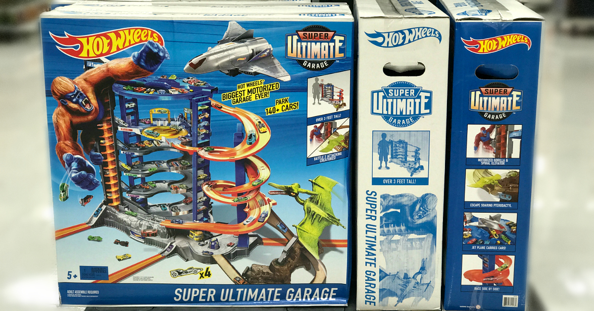 walmart black friday 2018 store changes include an expanded assortment of toys like this Hot Wheels Ultimate Garage