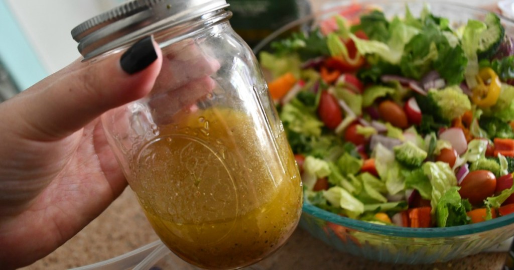 Weekly Sunday Salad Prep and my favorite dressing recipe ingredients