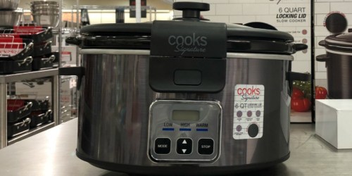 Cooks Signature 6 Quart Slow Cooker Only $25.49 at JCPenney (Regularly $90)