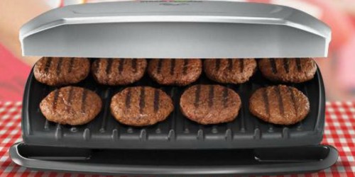 Walmart.online: George Foreman 9-Serving Electric Indoor Grill/Panini Press $19.99 (Regularly $60)