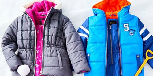 Kids Puffer Coat AND Matching Snow Bib Set ONLY $23.79 at Zulily (Regularly $90) & More