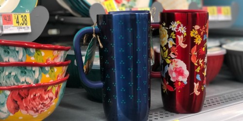 The Pioneer Woman Insulated Travel Mugs Only $12.84 at Walmart